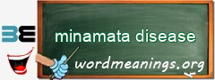 WordMeaning blackboard for minamata disease